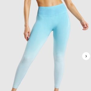 Gymshark Adapt Ombre Seamless Leggings - Blue